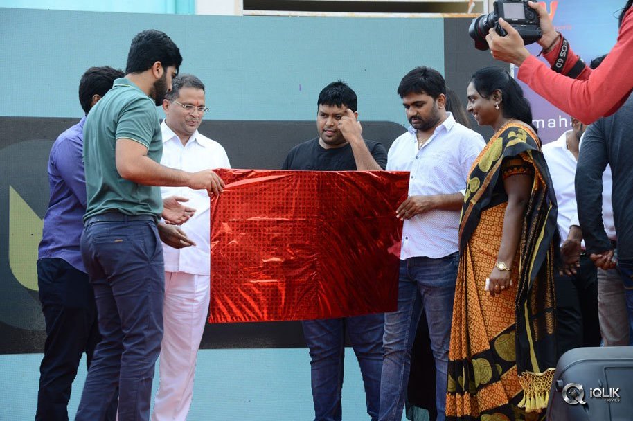 Mahanubhavudu-Title-Song-Lyrical-Video-Launch-at-St-Mary-College